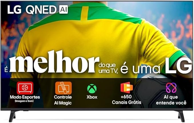 51r3x45AtGL._AC_SX679_ LG QNED73: Review Completa da Smart TV 4K da LG com Processador Alpha7 AI Gen8